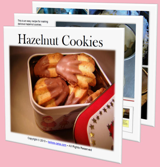 Hazelnut Cookies